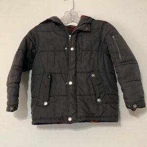 Oshkosh Bgosh Boy’s 7 L Large flannel Lined Winter Coat